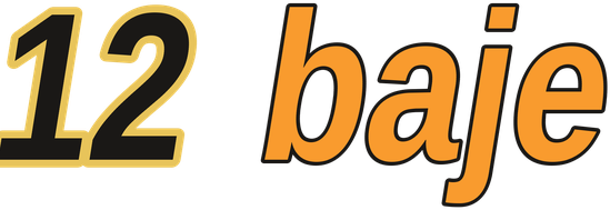 12 baje logo